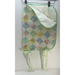 VINTAGE‎ 1982 COLECO CABBAGE PATCH KIDS DOLL QUILTED SLEEPING BAG / BLANKET TIES